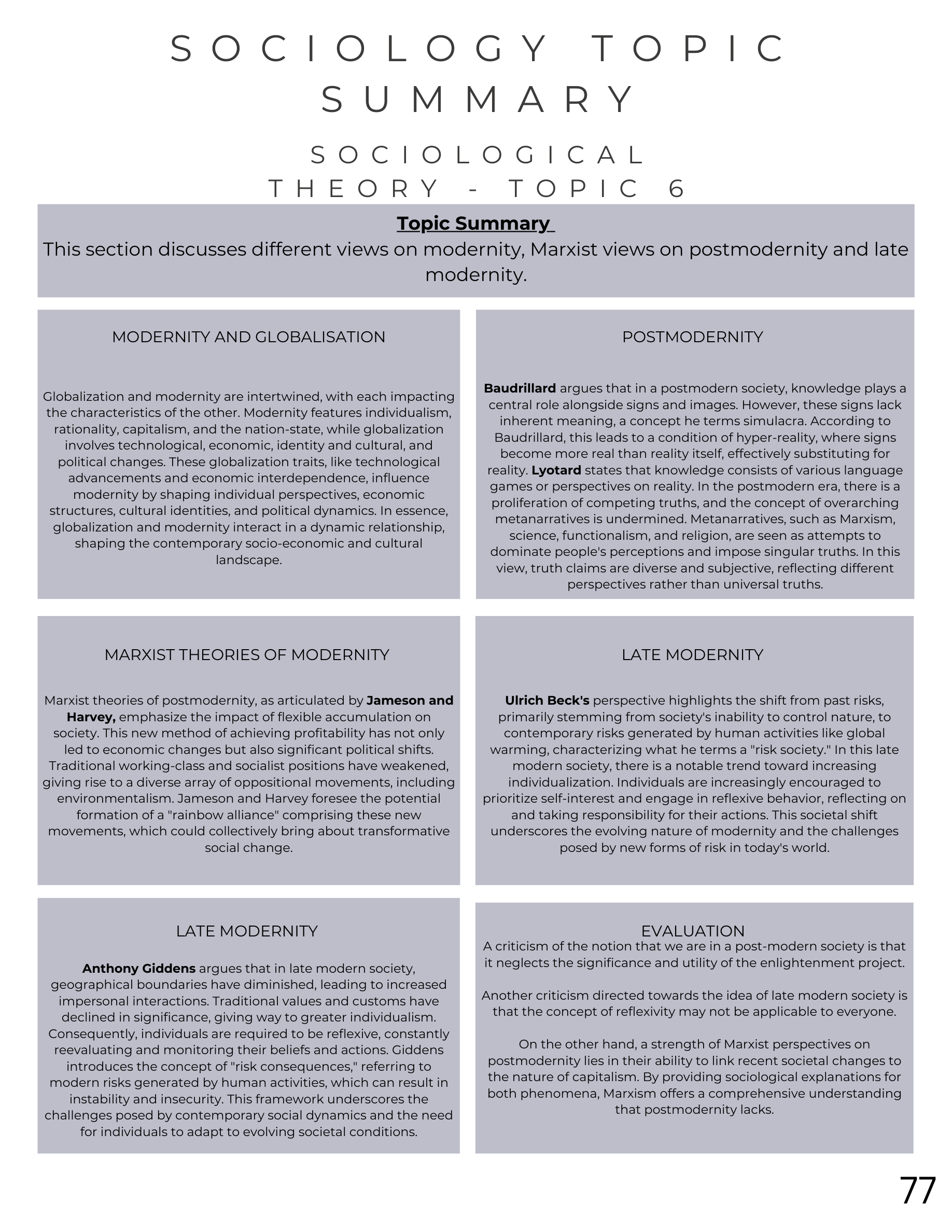 Studyologyy A Level Sociology Exam Guide - AQA