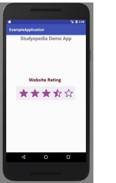 Android Ratingbar - Sunset Art Collection - High Resolution Quality