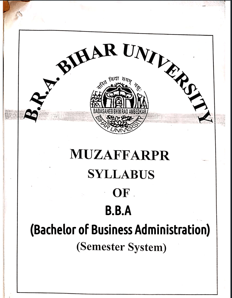 BRABU BBA All Semester Syllabus