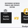 Difference Between Public And Private Sector