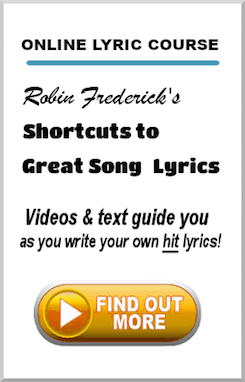 Robin's online lyric course.