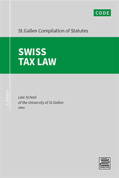 Code: St. Galler Compilation of Statutes "Swiss Tax Law" (2025)