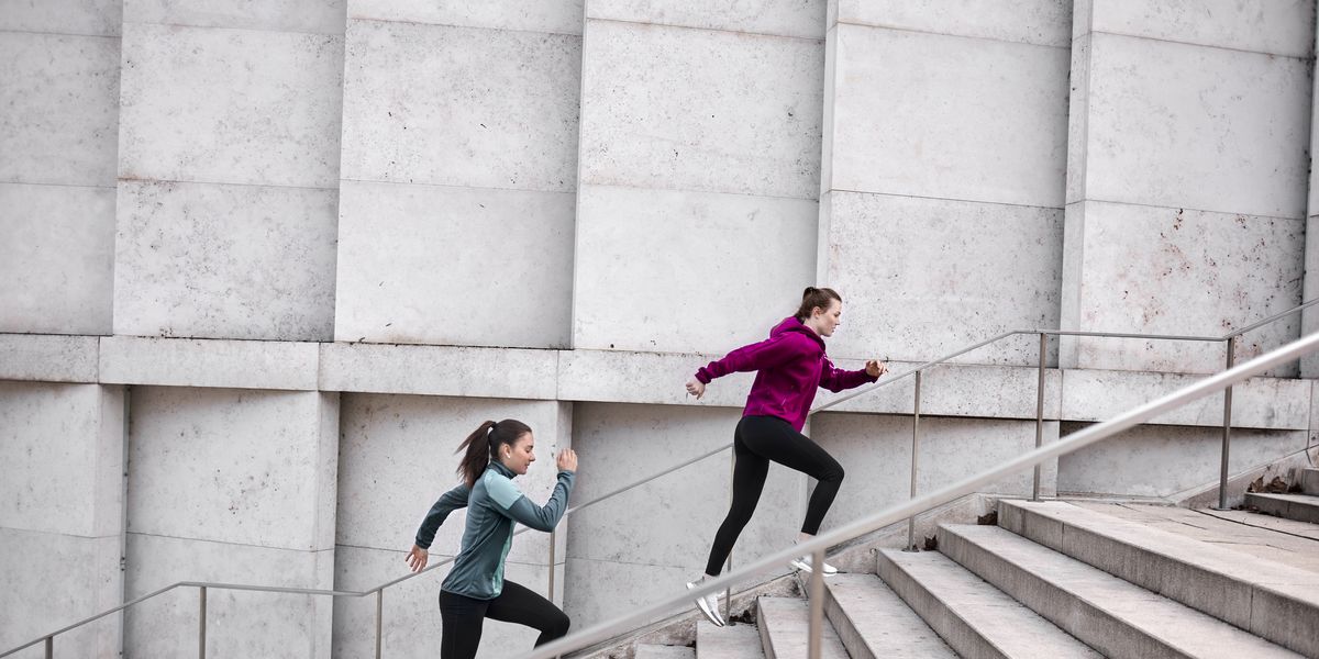 Explosive Plyometric Stair Running Workouts
