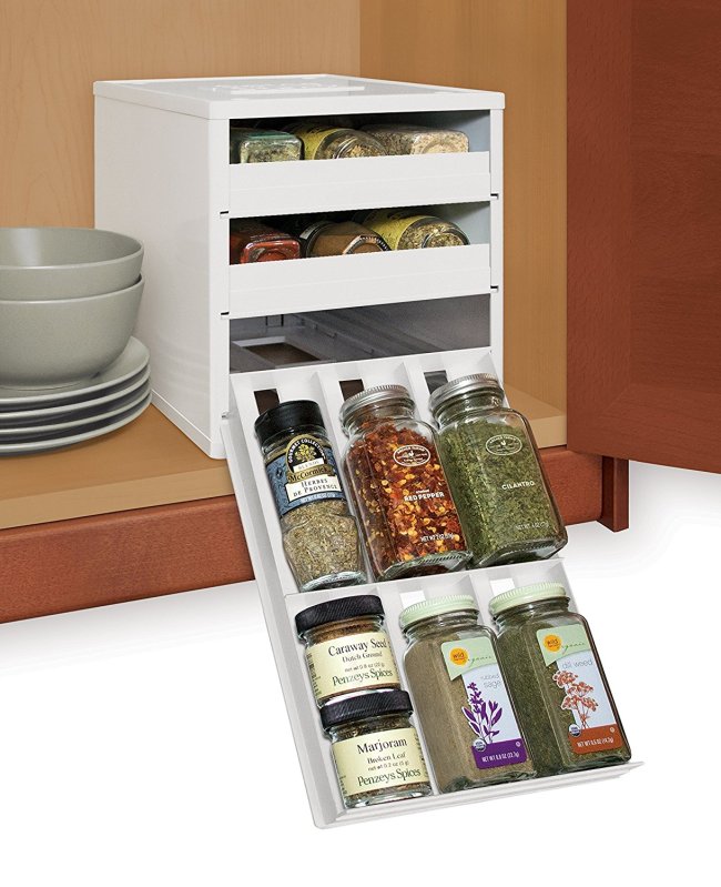 how to organize spices