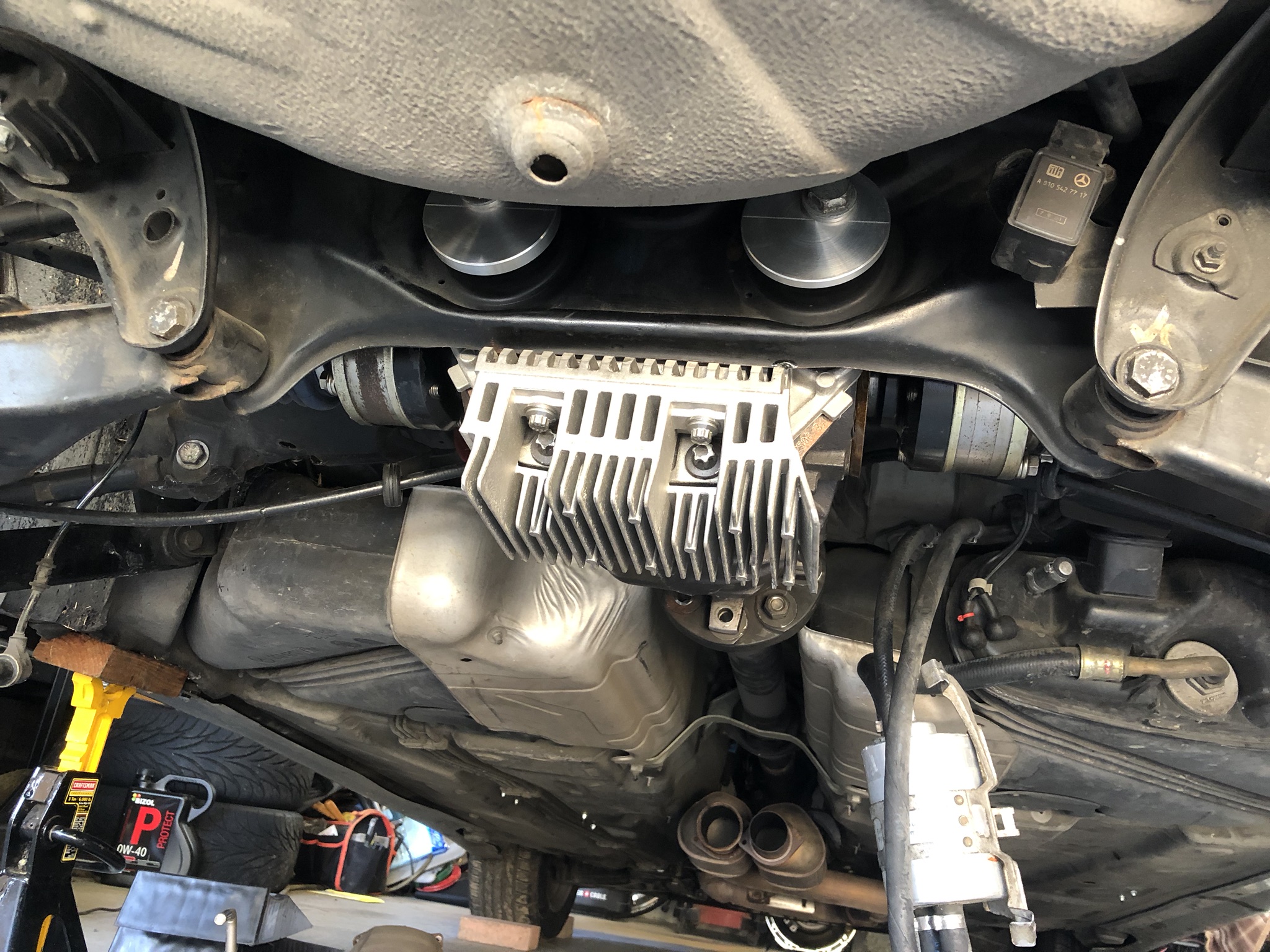 The CLK Gets a Heavy Duty Rear End - Stumptown Benz