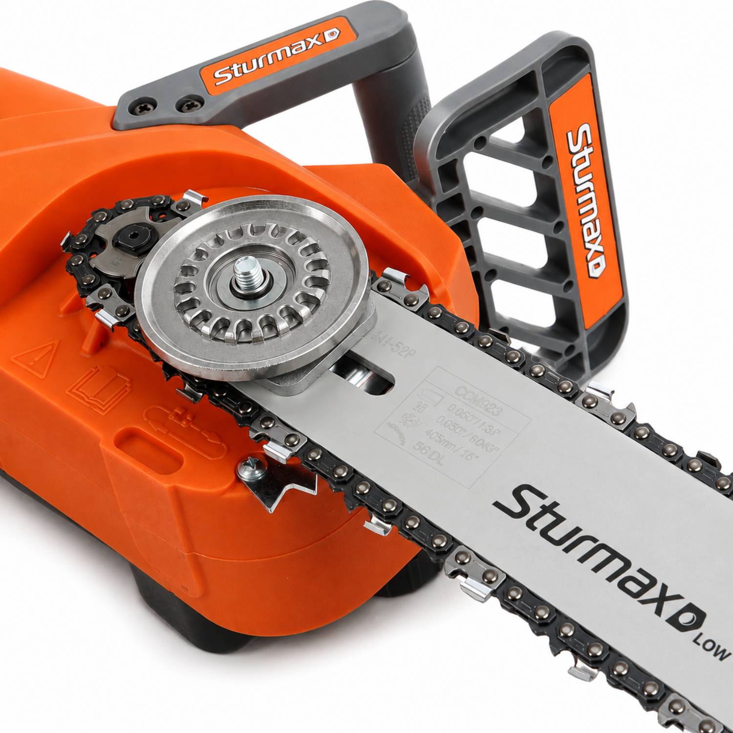 Пила електрична ланцюгова Sturmax CCM9923 поздовжній дв., 2300 Вт, 405 мм, SDS