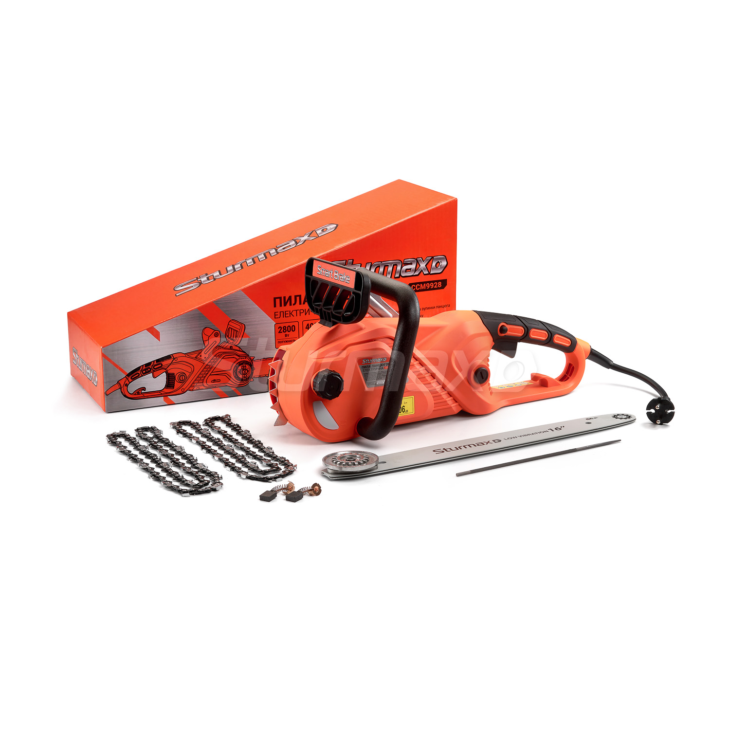 Електрична ланцюгова пила 2800 Вт Sturmax CCM9928