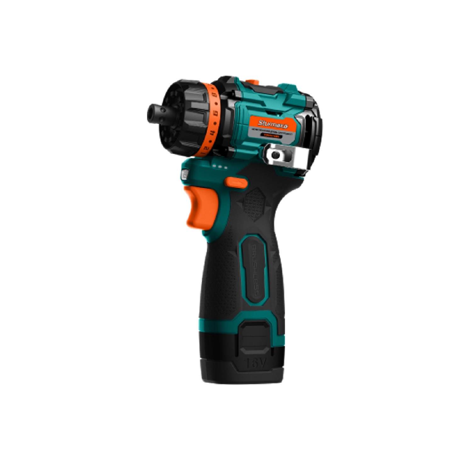 Дриль-шурупокрут 16В. акум. Sturmax CDM3216BS