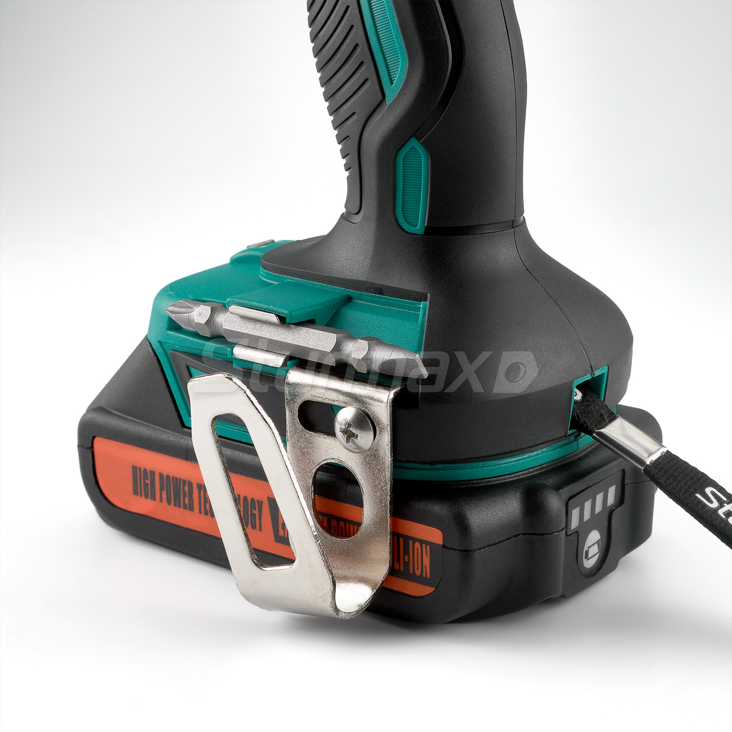 Шурупокрут акумуляторний 18В, 2.0Аг, 2 акум Sturmax CDM3218LB
