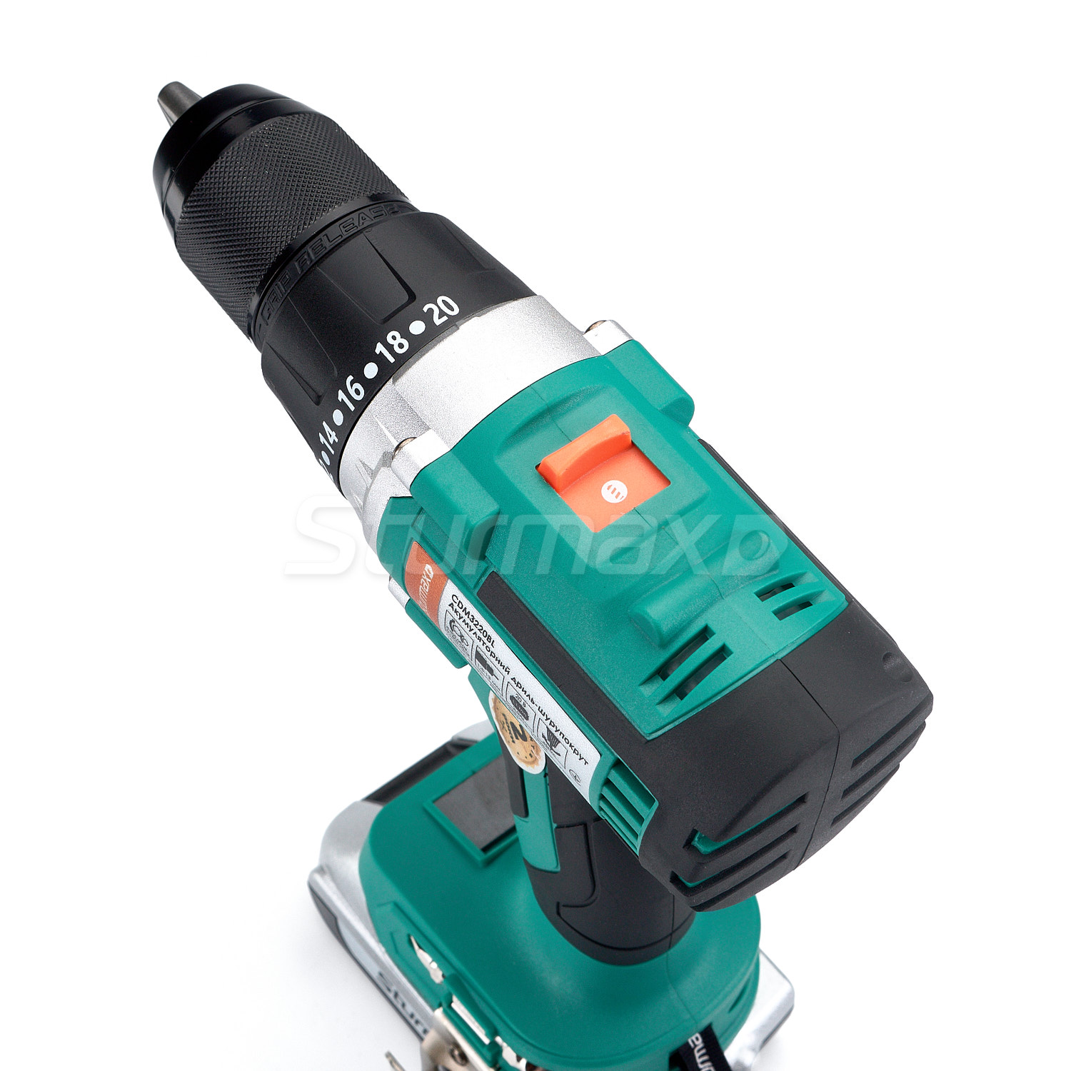 Шурупокрут акумуляторний з безщітковим двигуном 20 В Sturmax CDM3220BL