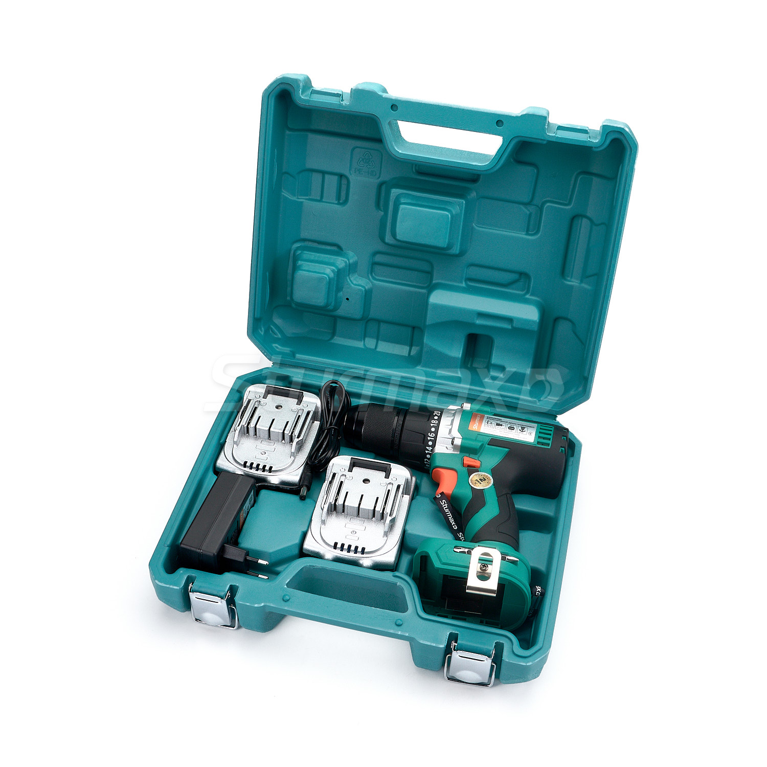 Шурупокрут акумуляторний з безщітковим двигуном 20 В Sturmax CDM3220BL