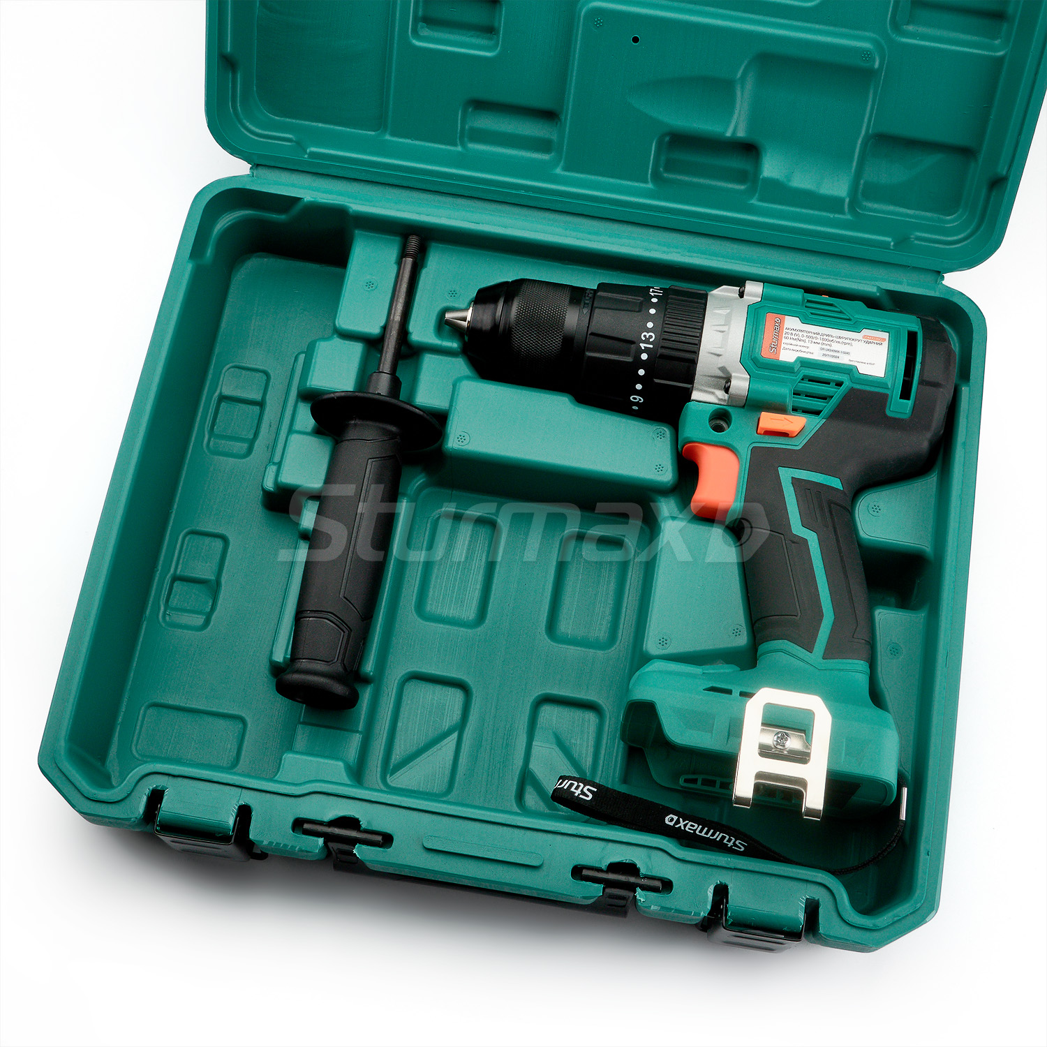 Шурупокрут акумуляторний Sturmax CDM3220CLI 20 В (без АКБ та ЗП)