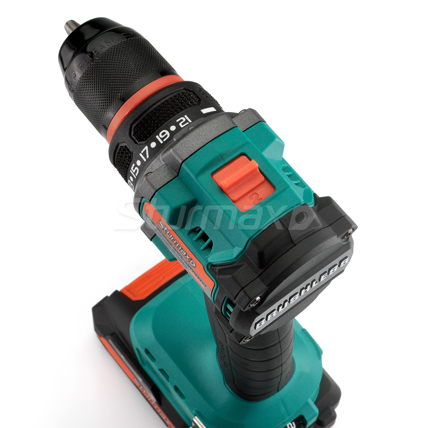 Дриль-шурупокрут акум. 20В Sturmax CDM3221BL