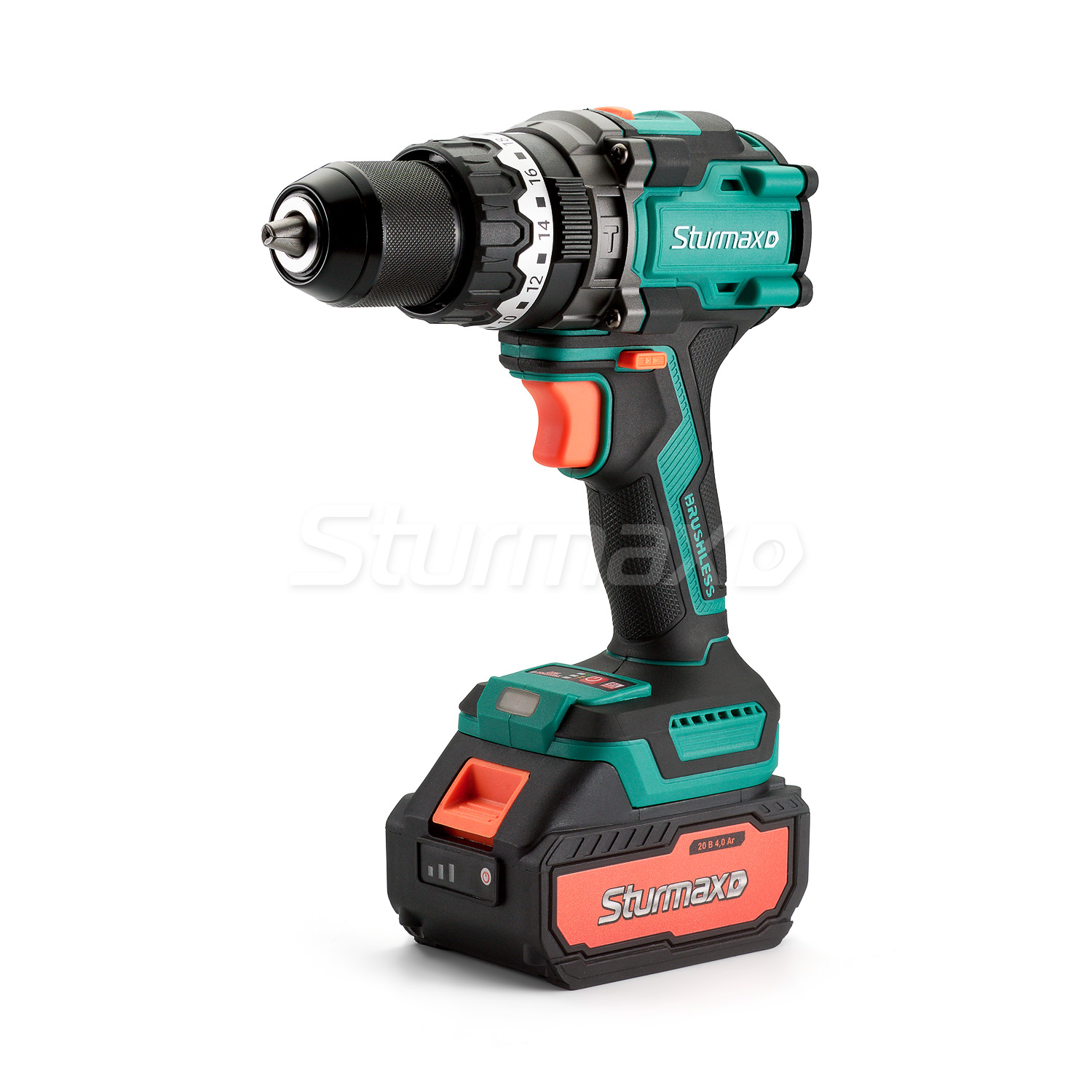 Дриль-шурупокрут акум. 20В Sturmax CDM3221BLI