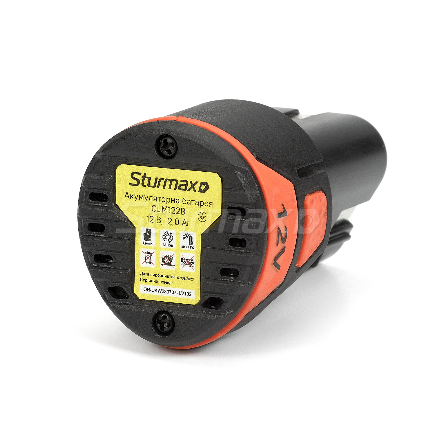 Акумуляторна батарея 12 В Літій-іонна (Li-ion) Sturmax CLM122B