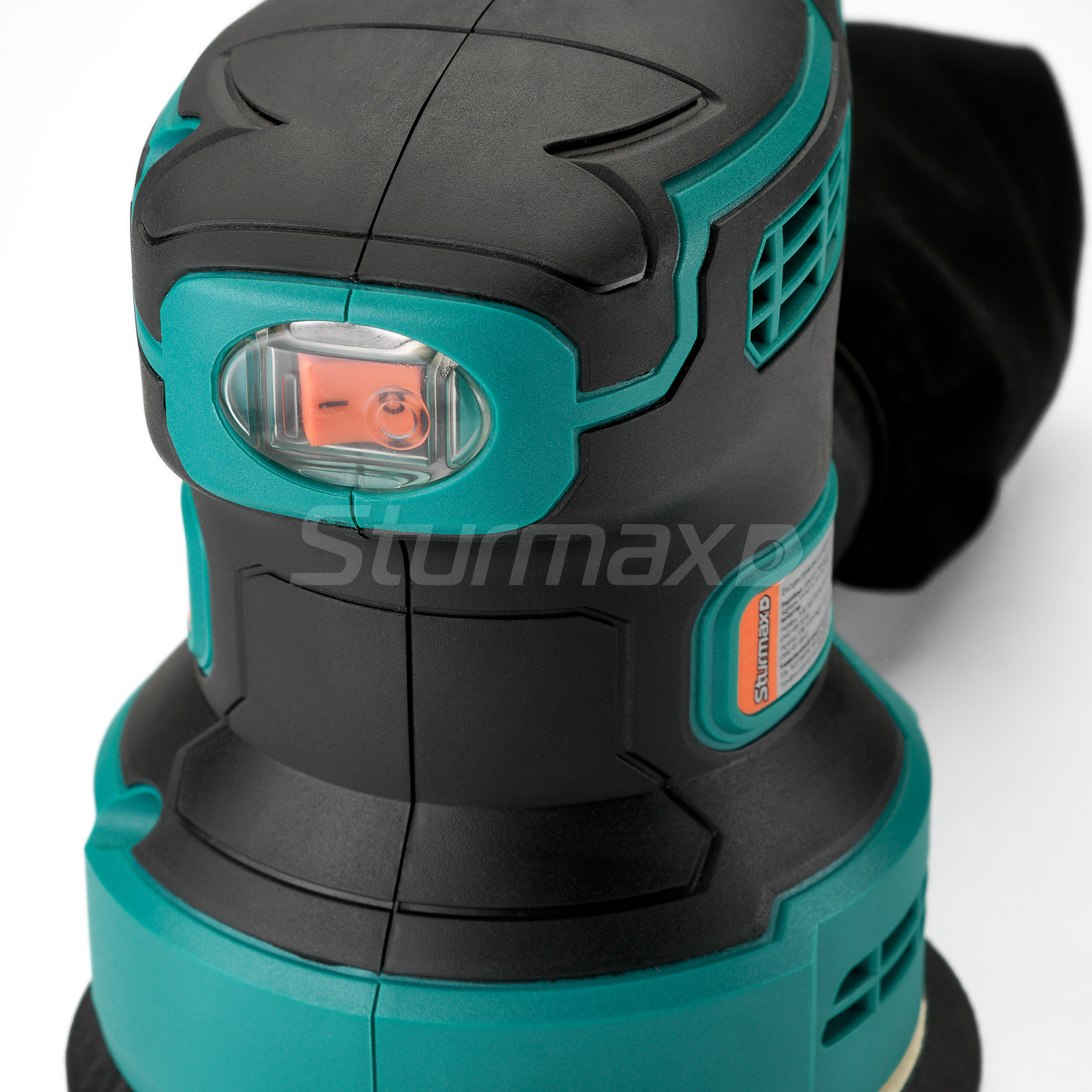 Ексцентрикова шліфмашина компактна 125 мм 380Вт Sturmax OSM8138R