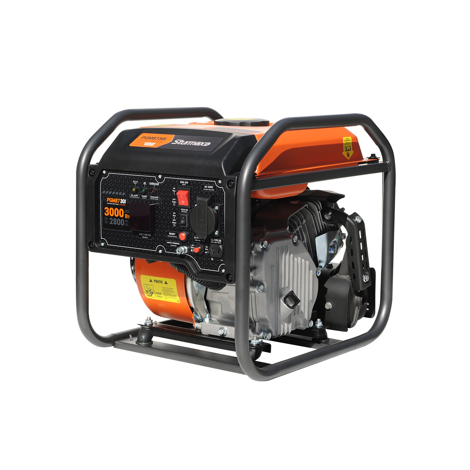 Бензиновий генератор інверторний Sturmax PGM8730I