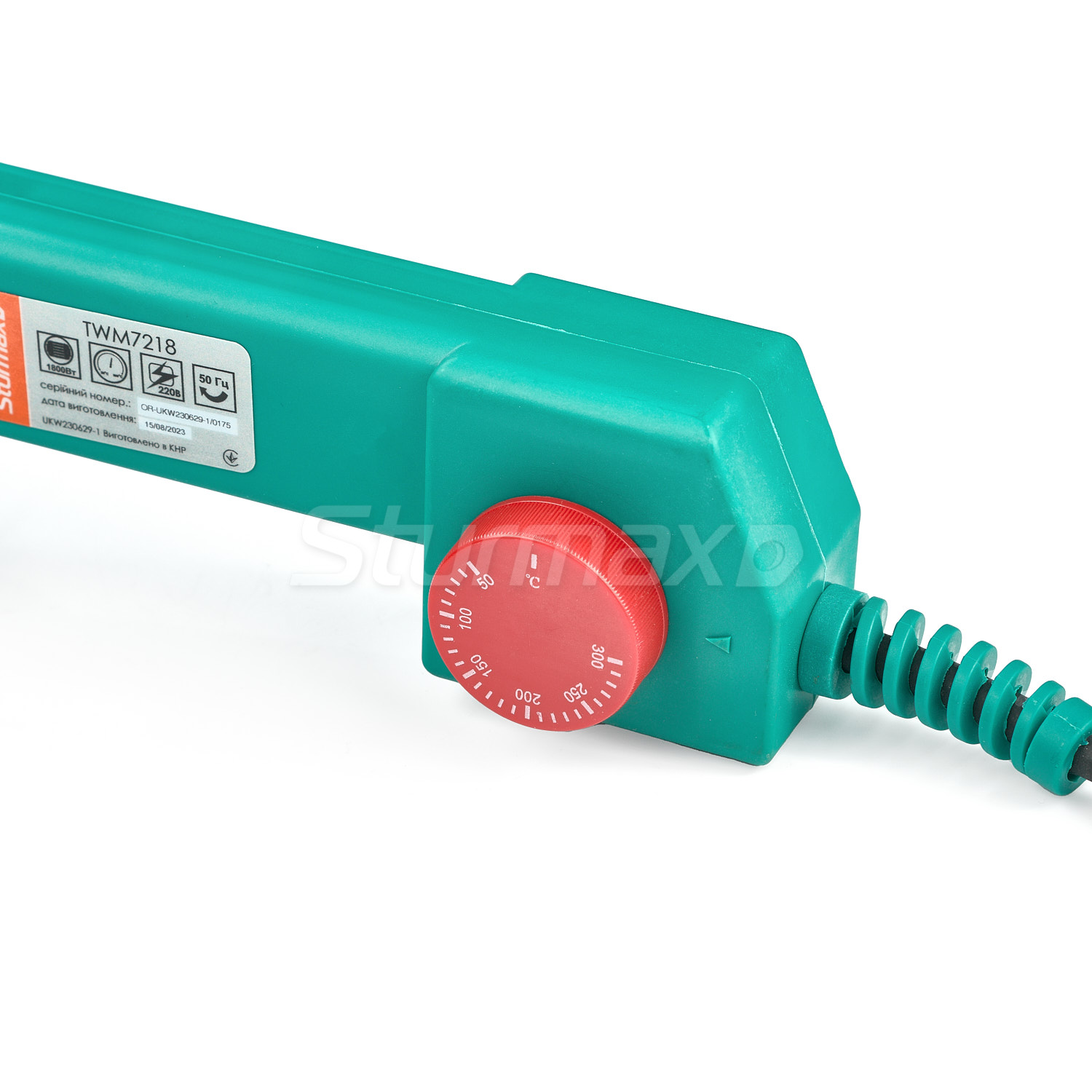 Зварювальний апарат для пластикових труб 1800 Вт Sturmax TWM7218