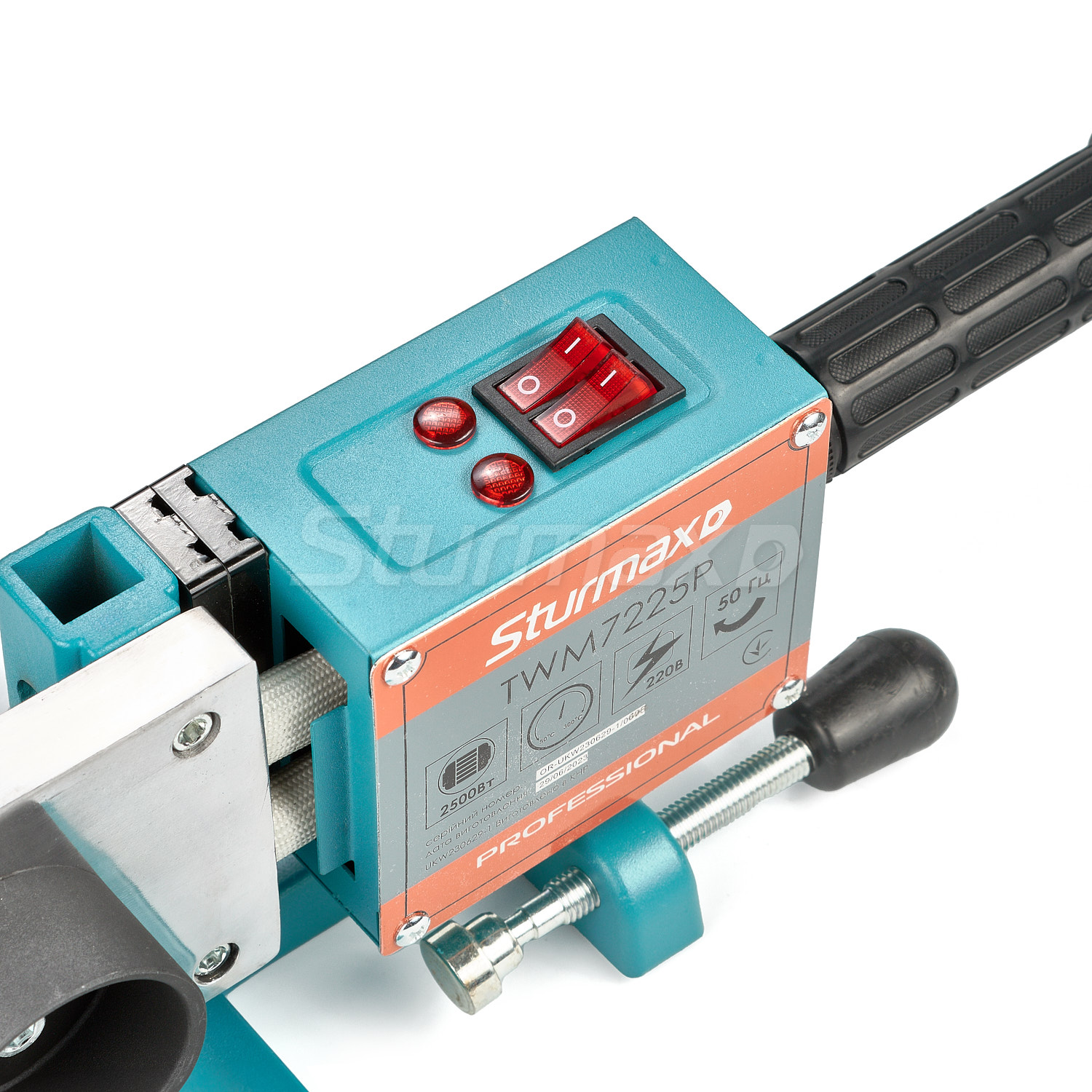 Зварювальний апарат для труб ПВХ 2500 Вт Sturmax TWM7225P