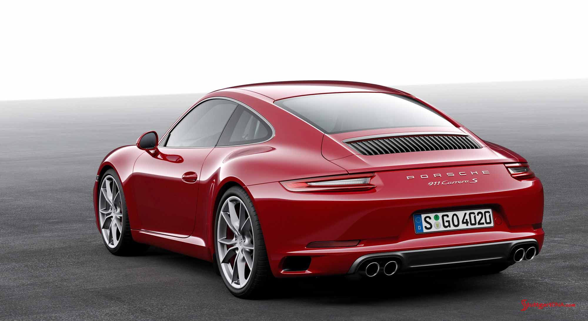 The new 2017 Porsche 911 Carrera 991.2 StuttgartDNA