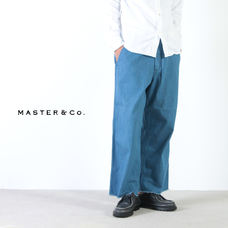MASTER & Co.(マスターアンドコー) CUT OFF DENIM PANTS