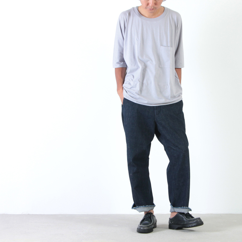 MASTER & Co.(マスターアンドコー) CUT OFF DENIM PANTS