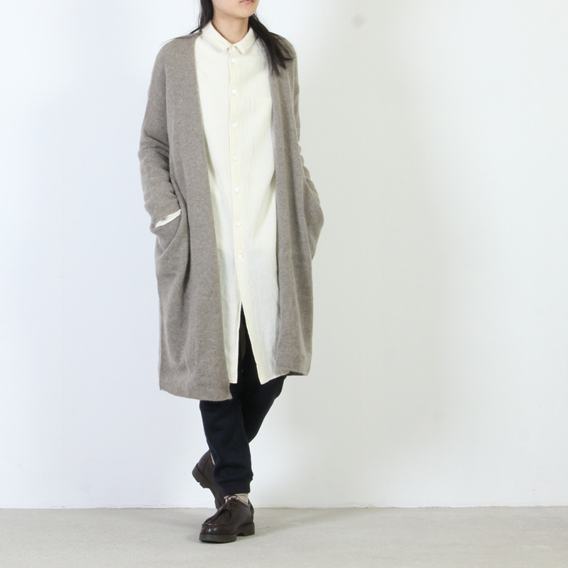 evameva エヴァムエヴァ silk cotton robe 羽織り evam eva cotton