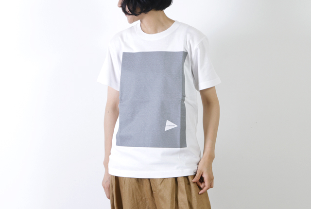 and wander (アンドワンダー) cotton reflect T