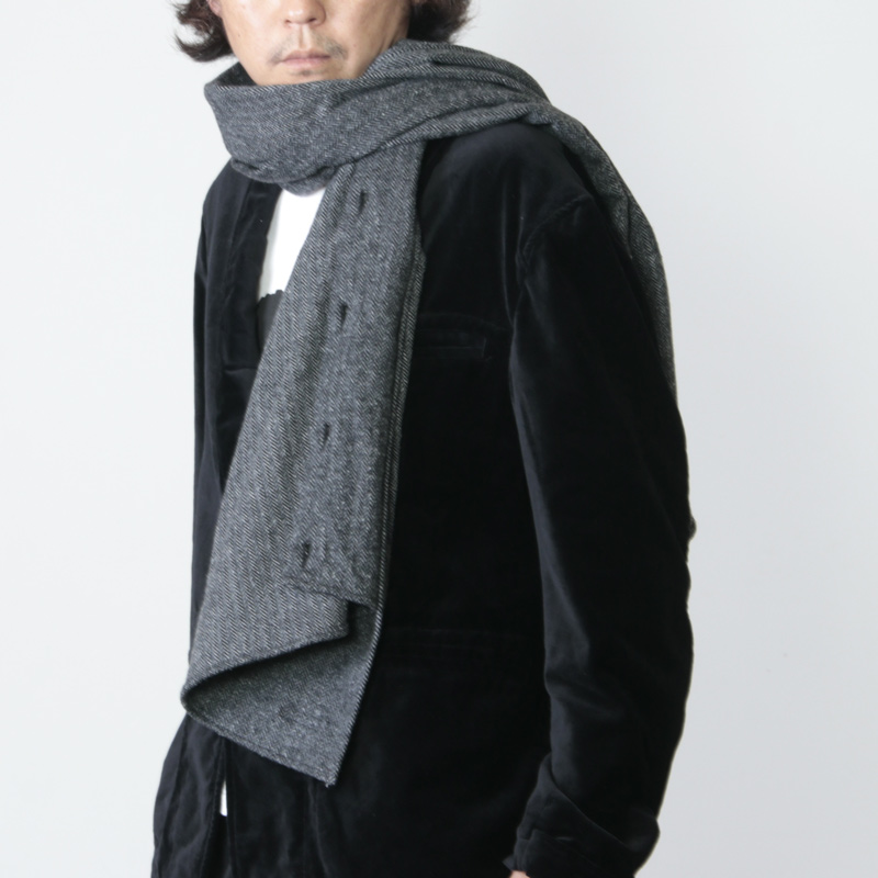ENGINEERED GARMENTS (エンジニアードガーメンツ) Button Shawl - Poly