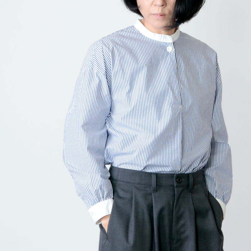 style + confort(スティールエコンフォール) タイプライター クレリックシャツ