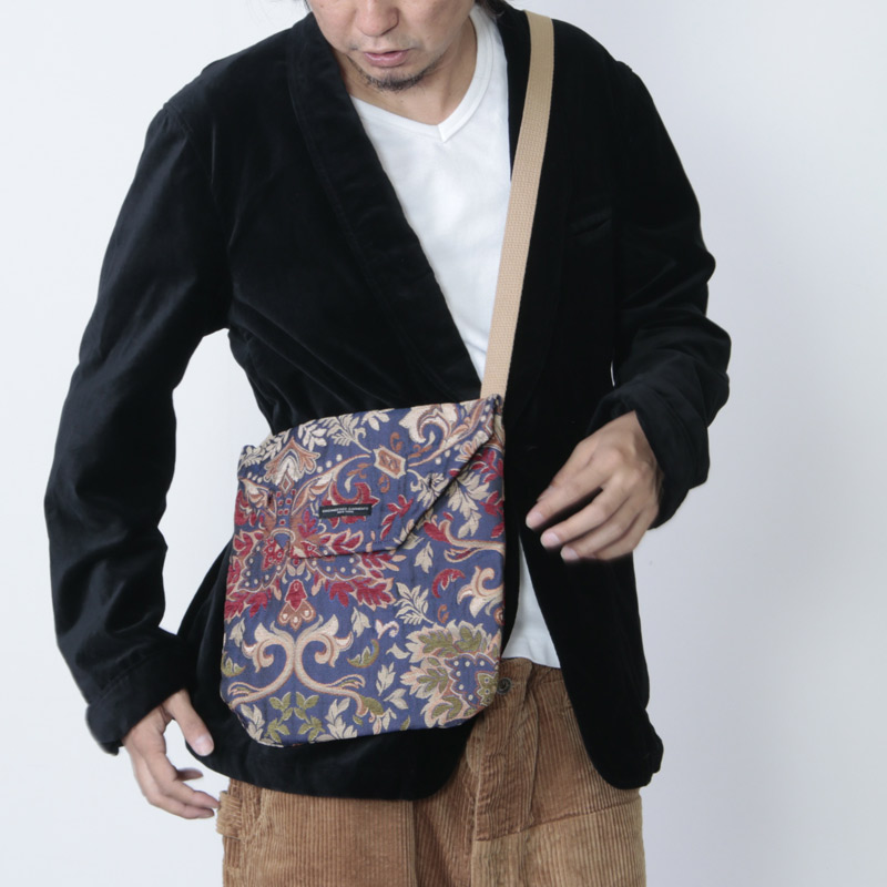 ENGINEERED GARMENTS(エンジニアードガーメンツ) Shoulder Pouch - Big Floral Jacquard