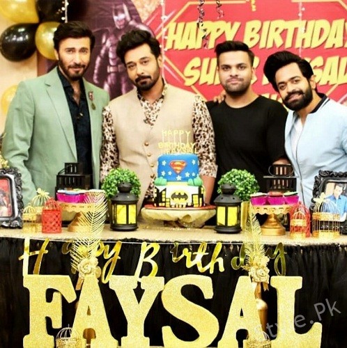 Download happy birthday faisal cake and say happy birthday in a beautiful way. Faisal Qureshi Surprise Birthday Party by His Friends and Wife