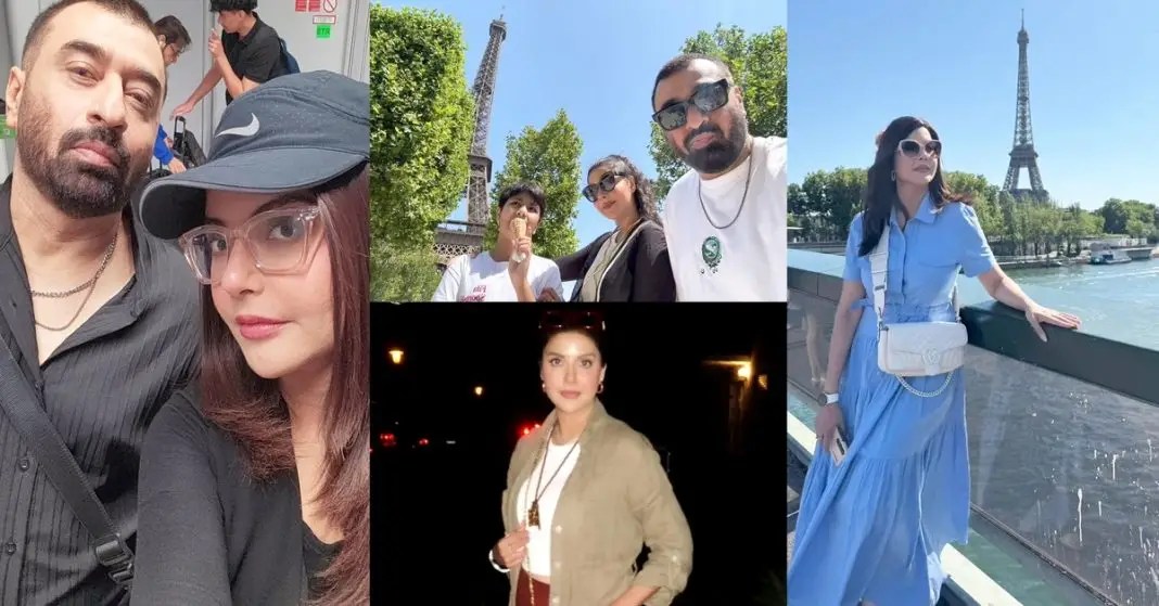 Nida Yasir Family Trip from Paris