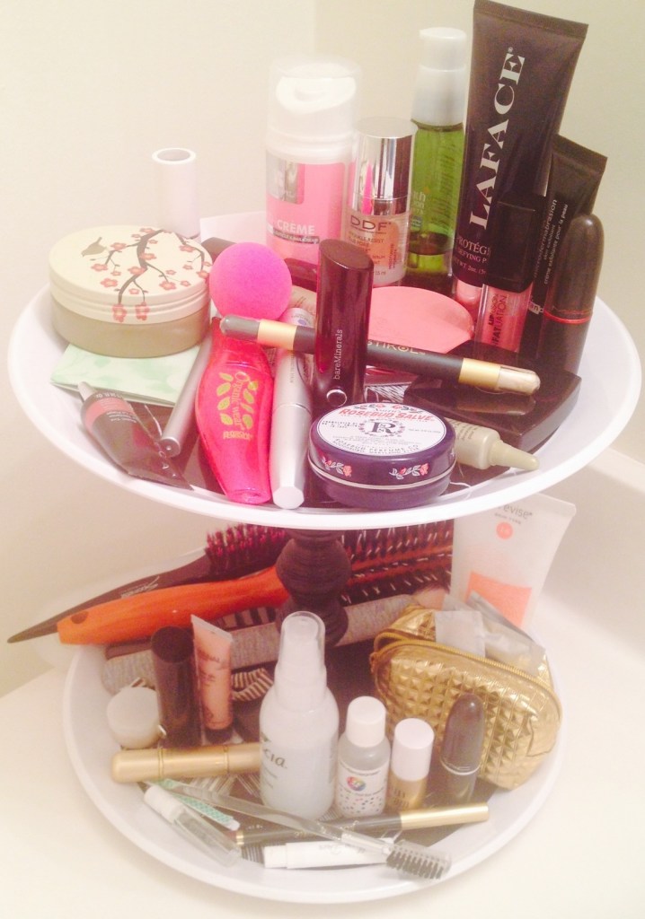 Lifehacks DIY Makeup Stand Style Context