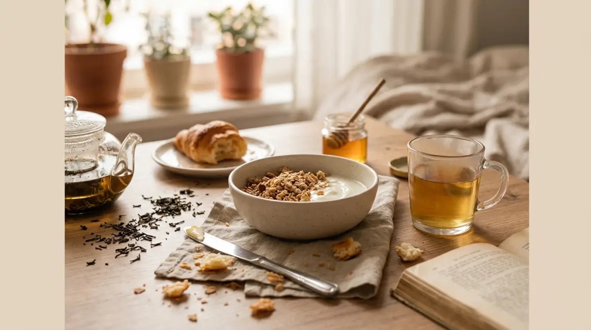 The Breakfast Tray by Bunches: luxury grazing gift for a leisurely morning