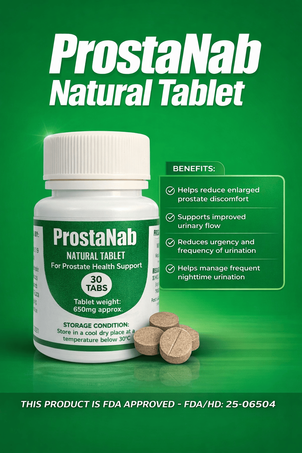 ProstaNab Natural Tablets