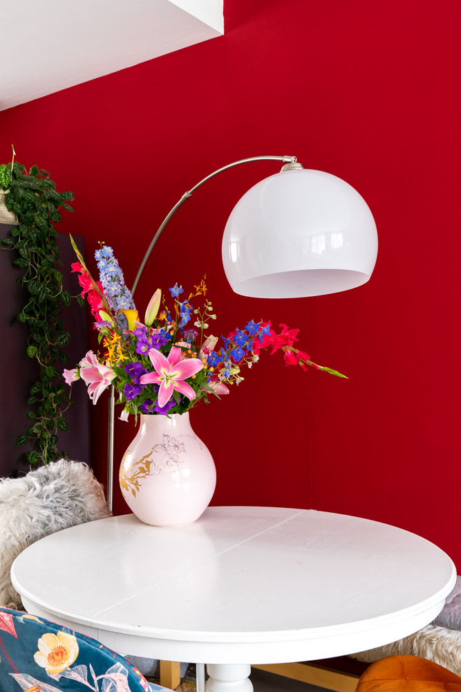 De woonkamer make-over deel 2 (rood) - Styled by Sabine