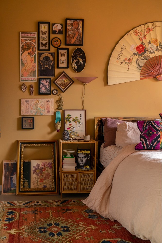 slaapkamer in lentesfeer