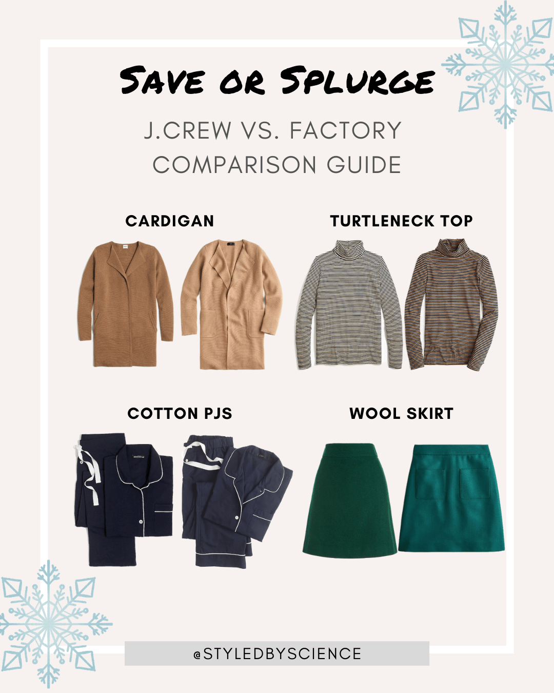 Difference between J. Crew and Factory 