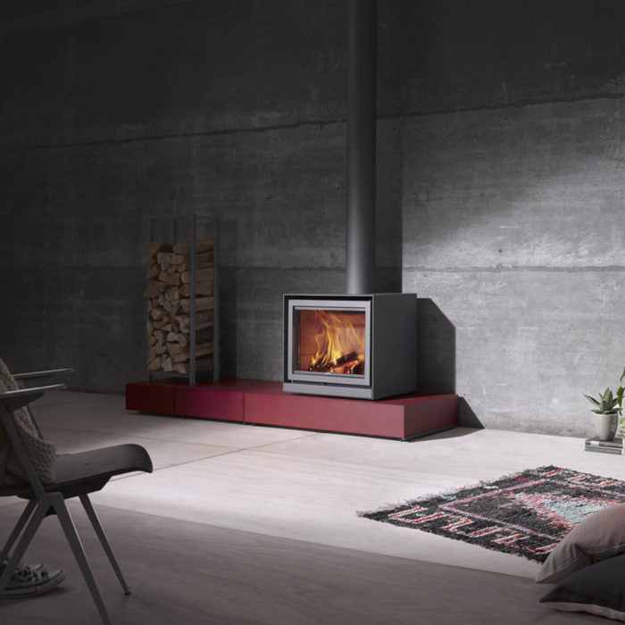 They use a forced air system that heats the air using a heating element and a fan. Stuv 16 - StyleFires Brisbane
