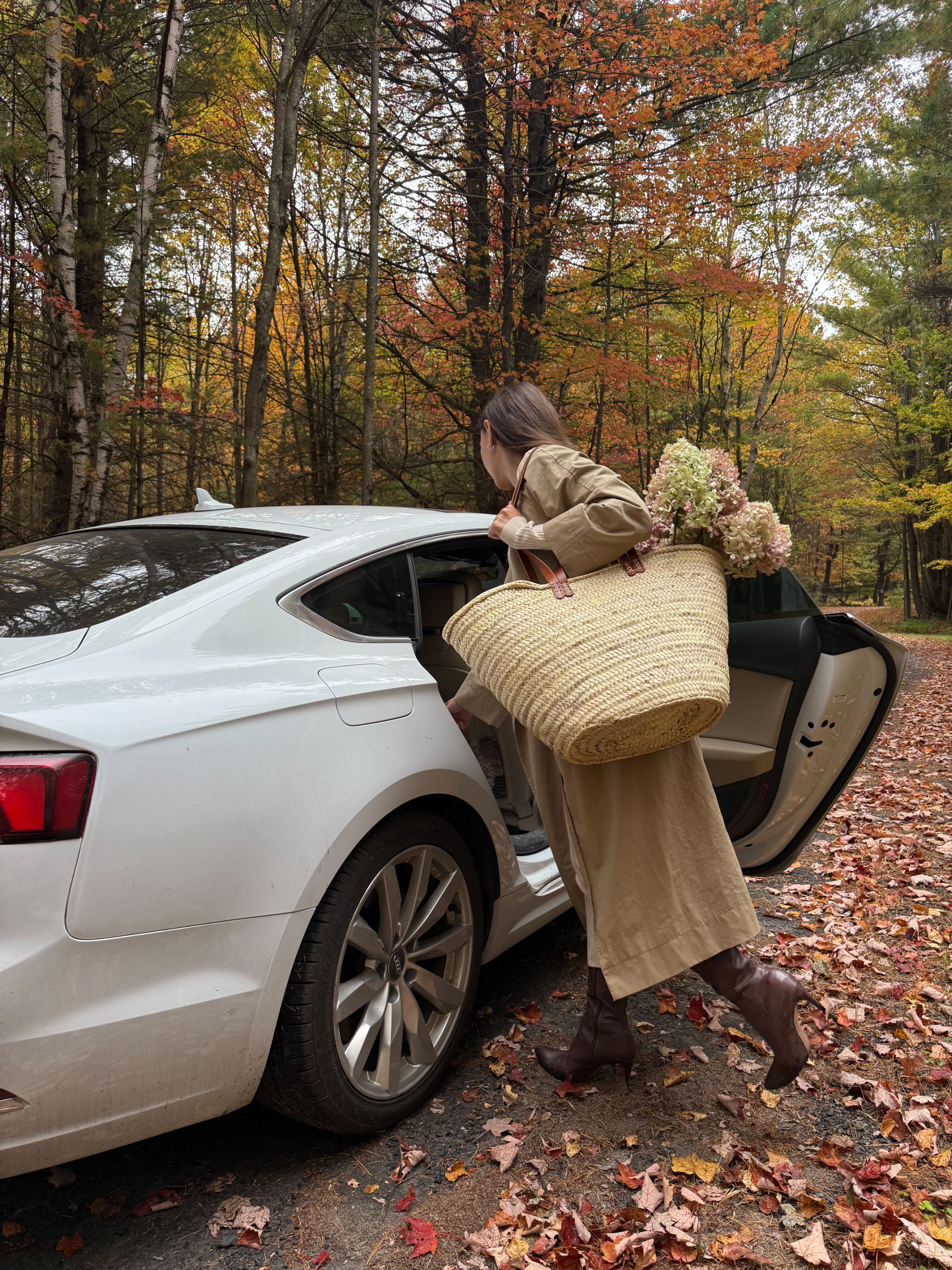 Autumn Trench Coat Style