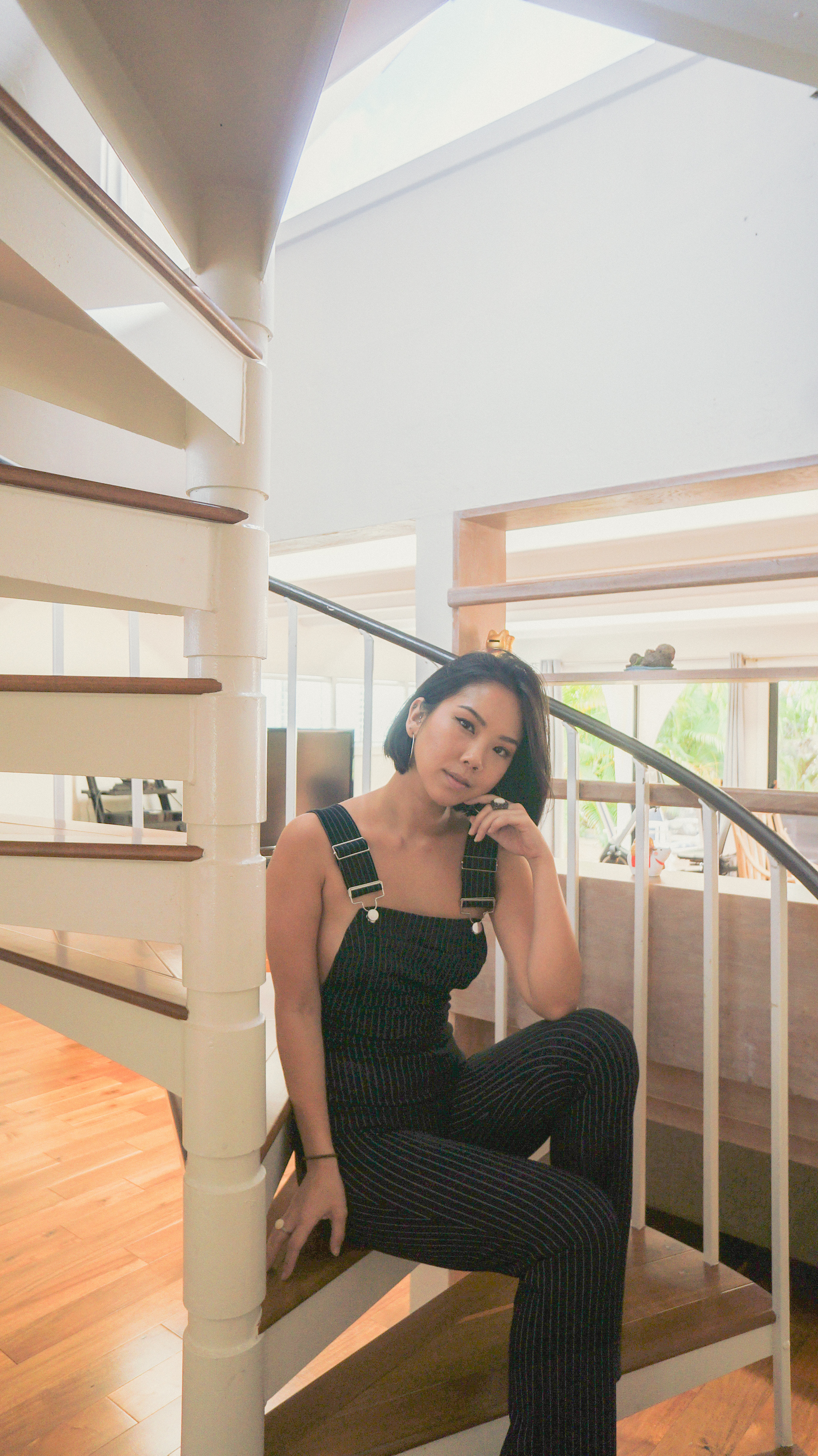 I always dreamed of a spiral staircase in my own home.