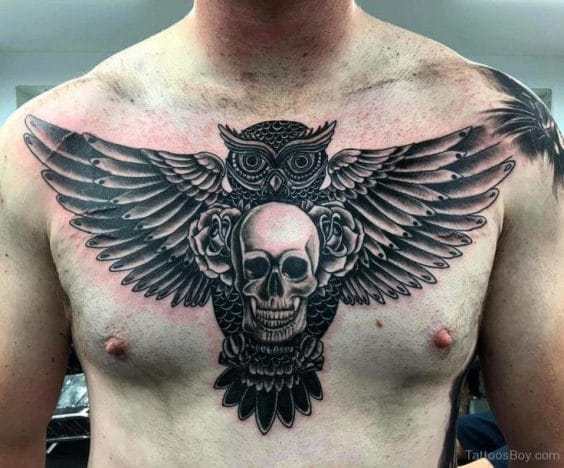 20 Awesome Idea - Chest Tattoos For Men 468_x_564_jpg
