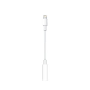 Adaptador de Lightning a entrada de 3,5 mm para audífonos