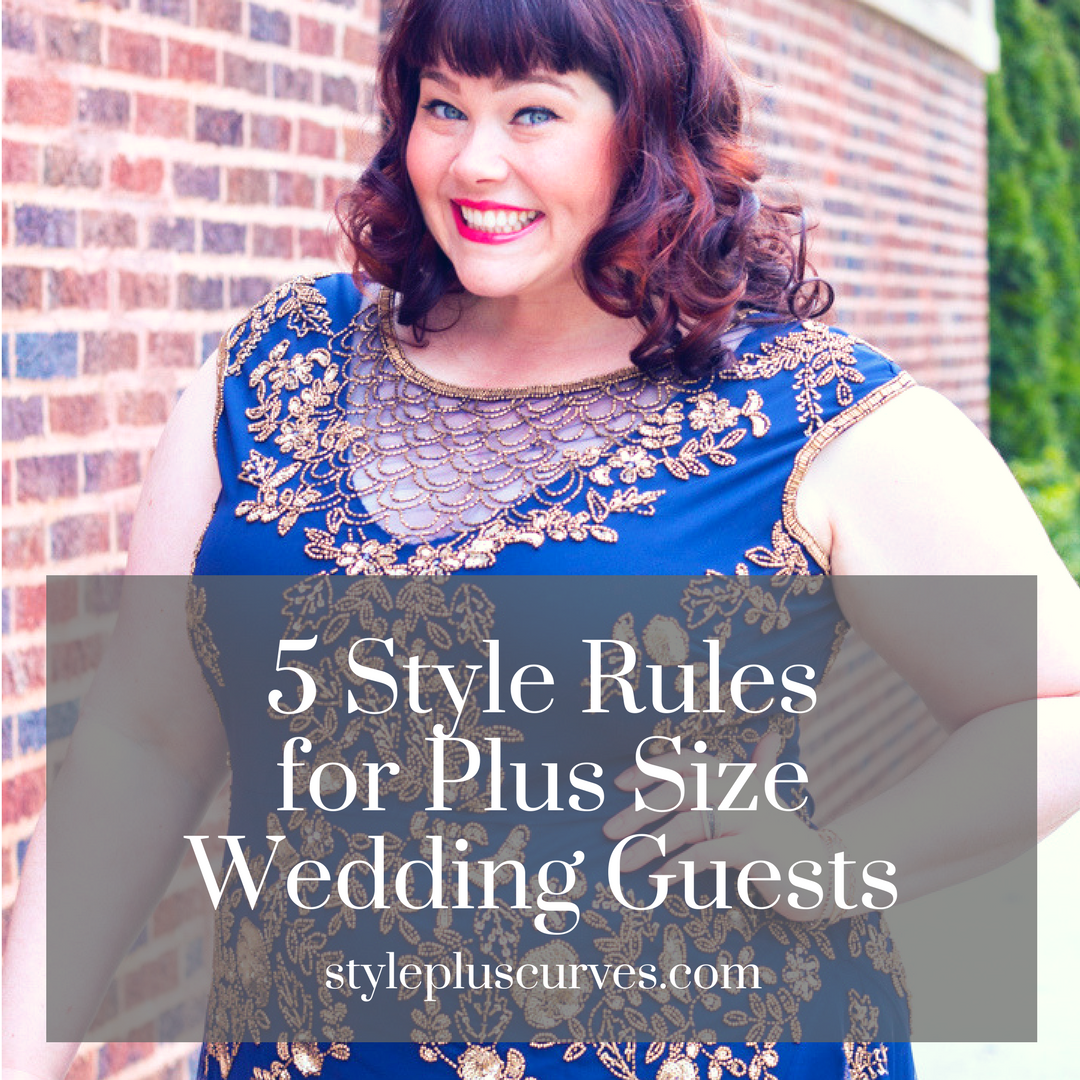 Best Dressed 5 Style Rules For Plus Size Wedding Guests