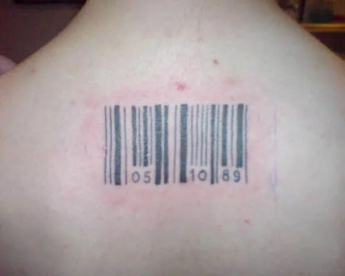 15 Best Barcode Tattoo Designs And Ideas | Styles At Life 400_x_500_webp