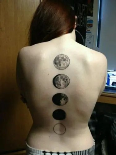 25 Meaningful Half & Full Moon Tattoo Designs | Styles At Life 500_x_375_webp