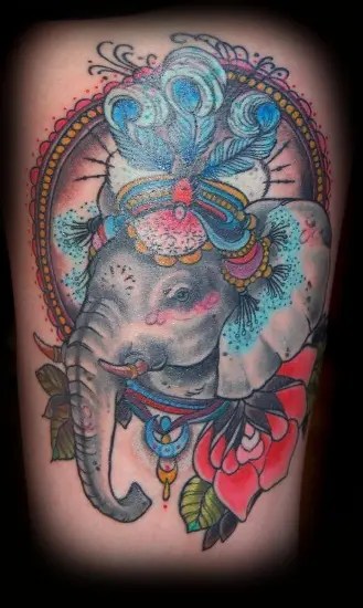 15 Best Elephant Tattoo Designs With Images | Styles At Life 550_x_329_webp