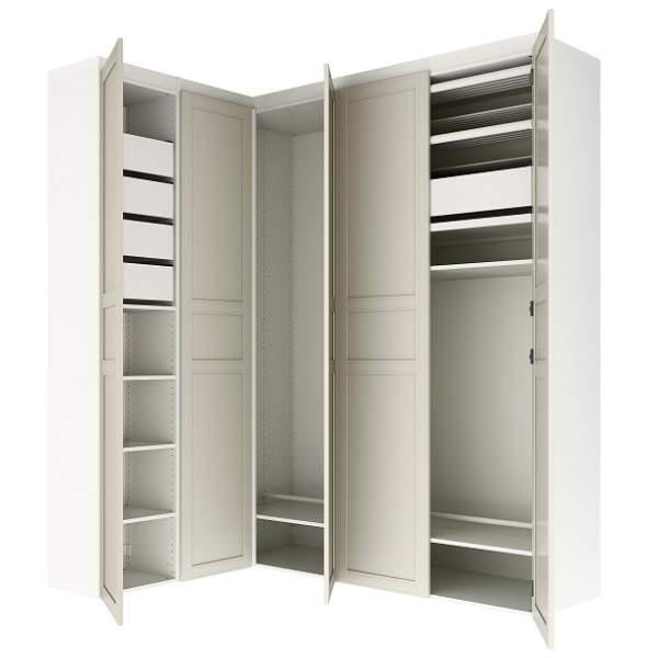 10 Latest Corner Wardrobe Designs With Pictures In India