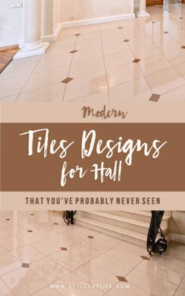 18 Best Tiles Designs For Hall With Pictures In 2020